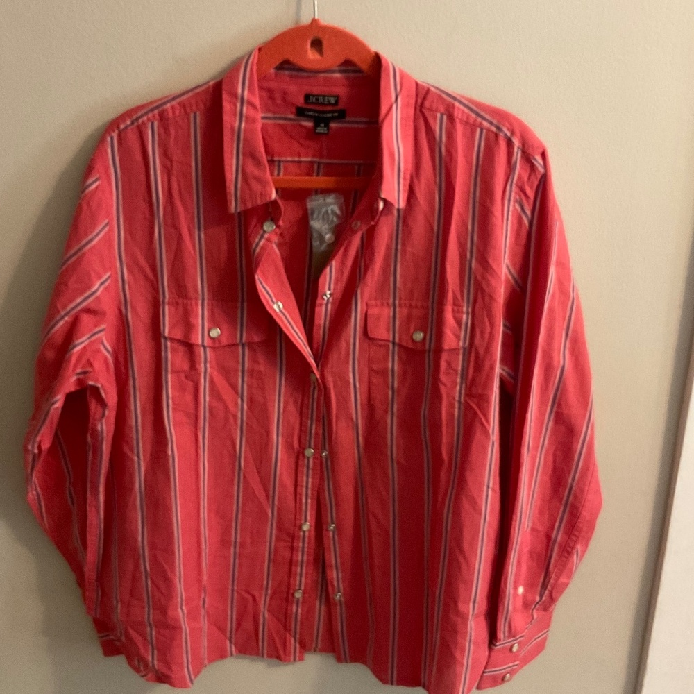 Classic J Crew Button Up - NWT